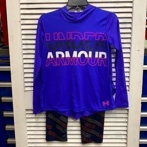 Under Armour Summer Hoodie & Capri Legging…